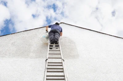 Peinture extérieure à Lecques — façades et ravalement
